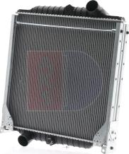 AKS Dasis 280016X - Радіатор, охолодження двигуна autocars.com.ua