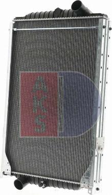AKS Dasis 280018N - Радіатор, охолодження двигуна autocars.com.ua