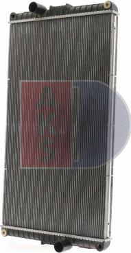 AKS Dasis 280021N - Радіатор, охолодження двигуна autocars.com.ua