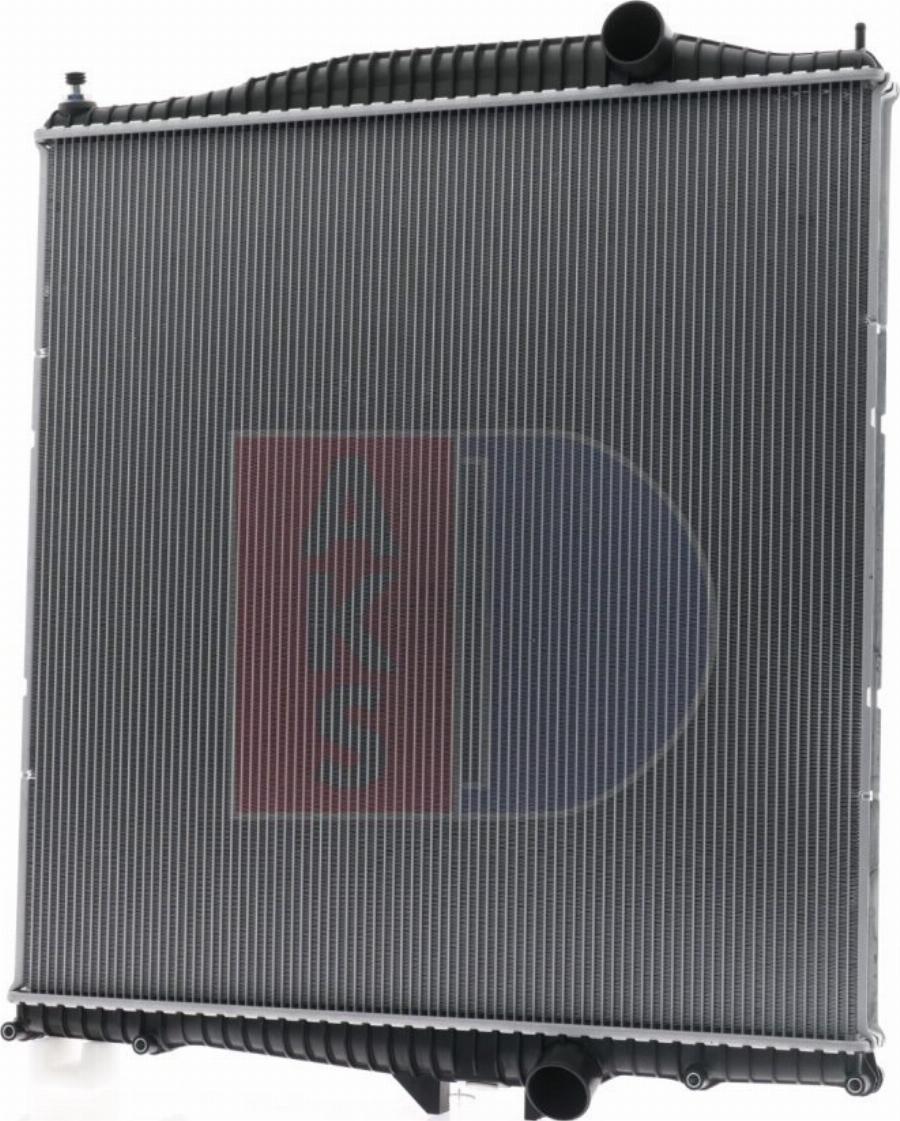 AKS Dasis 280023N - Радіатор, охолодження двигуна autocars.com.ua