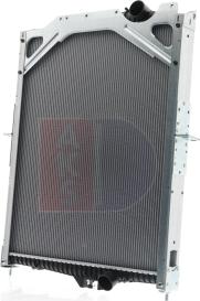 AKS Dasis 280100X - Радіатор, охолодження двигуна autocars.com.ua