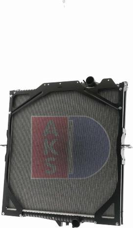 AKS Dasis 280110N - Радіатор, охолодження двигуна autocars.com.ua
