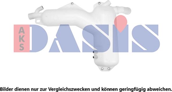 AKS Dasis 283 000 N - Компенсаційний бак, охолоджуюча рідина autocars.com.ua