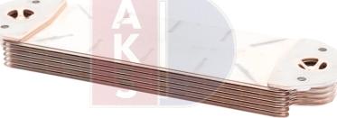 AKS Dasis 286000X - Масляний радіатор, рухове масло autocars.com.ua