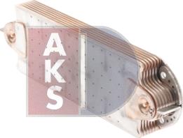 AKS Dasis 286002N - Масляний радіатор, рухове масло autocars.com.ua