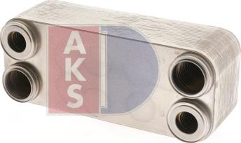 AKS Dasis 286004N - Масляний радіатор, автоматична коробка передач autocars.com.ua