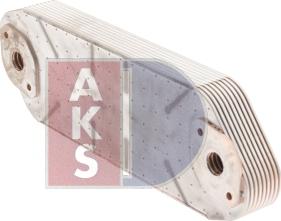 AKS Dasis 286013N - Масляний радіатор, рухове масло autocars.com.ua