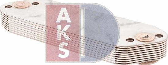 AKS Dasis 286013X - Масляний радіатор, рухове масло autocars.com.ua