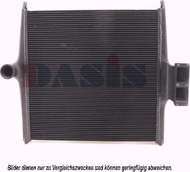 AKS Dasis 287000N - Интеркулер autocars.com.ua