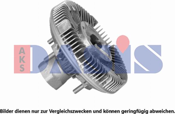 AKS Dasis 288024N - Зчеплення, вентилятор радіатора autocars.com.ua