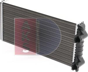 AKS Dasis 289001N - Теплообмінник, опалення салону autocars.com.ua