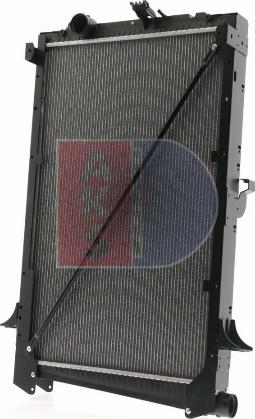 AKS Dasis 290005N - Радіатор, охолодження двигуна autocars.com.ua