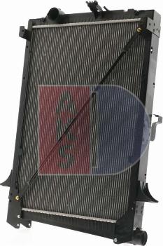 AKS Dasis 290011N - Радіатор, охолодження двигуна autocars.com.ua