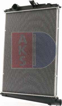 AKS Dasis 290011S - Радіатор, охолодження двигуна autocars.com.ua