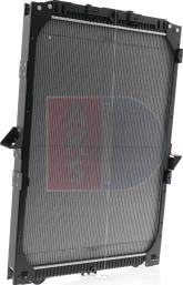 AKS Dasis 290012X - Радіатор, охолодження двигуна autocars.com.ua