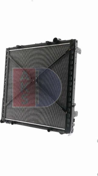 AKS Dasis 290017N - Радіатор, охолодження двигуна autocars.com.ua