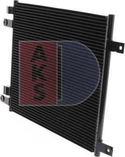 AKS Dasis 292002N - Конденсатор, кондиціонер autocars.com.ua