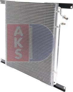 AKS Dasis 292030N - Конденсатор, кондиціонер autocars.com.ua