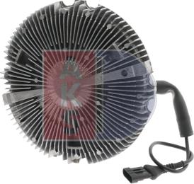 AKS Dasis 298017N - Зчеплення, вентилятор радіатора autocars.com.ua