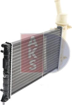 AKS Dasis 300070N - Радіатор, охолодження двигуна autocars.com.ua