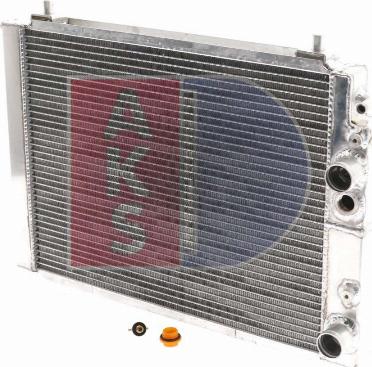 AKS Dasis 300540AL - Радіатор, охолодження двигуна autocars.com.ua