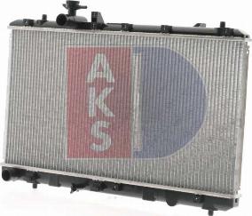 AKS Dasis 320036N - Радіатор, охолодження двигуна autocars.com.ua