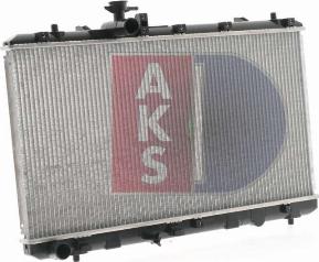 AKS Dasis 320036N - Радіатор, охолодження двигуна autocars.com.ua