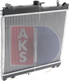 AKS Dasis 320047N - Радиатор, охлаждение двигателя autodnr.net