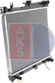 AKS Dasis 320047N - Радиатор, охлаждение двигателя autodnr.net