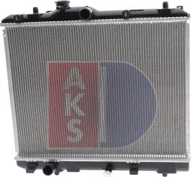 AKS Dasis 320048N - Радіатор, охолодження двигуна autocars.com.ua