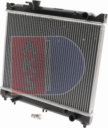 AKS Dasis 320090N - Радіатор, охолодження двигуна autocars.com.ua