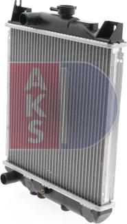 AKS Dasis 320110N - Радіатор, охолодження двигуна autocars.com.ua