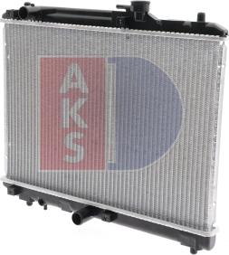 AKS Dasis 320380N - Радіатор, охолодження двигуна autocars.com.ua