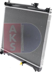 AKS Dasis 320440N - Радіатор, охолодження двигуна autocars.com.ua
