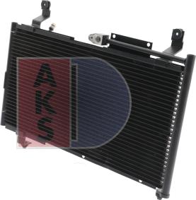 AKS Dasis 322012N - Конденсатор, кондиціонер autocars.com.ua