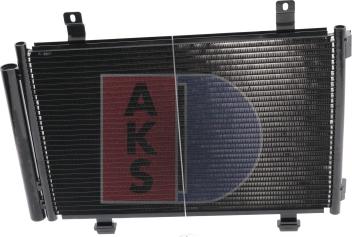 AKS Dasis 322023N - Конденсатор, кондиціонер autocars.com.ua