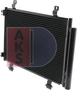 AKS Dasis 322023N - Конденсатор, кондиціонер autocars.com.ua
