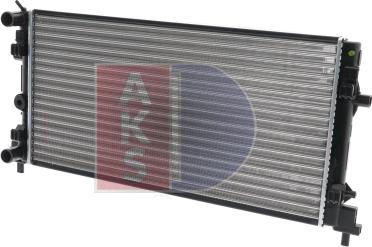 AKS Dasis 330004N - Радиатор, охлаждение двигателя autodnr.net
