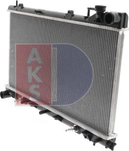 AKS Dasis 350019N - Радіатор, охолодження двигуна autocars.com.ua