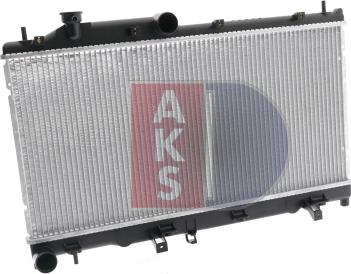 AKS Dasis 350029N - Радіатор, охолодження двигуна autocars.com.ua