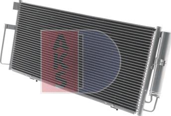 AKS Dasis 352013N - Конденсатор, кондиціонер autocars.com.ua