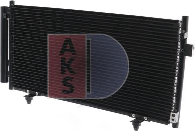 AKS Dasis 352015N - Конденсатор, кондиціонер autocars.com.ua