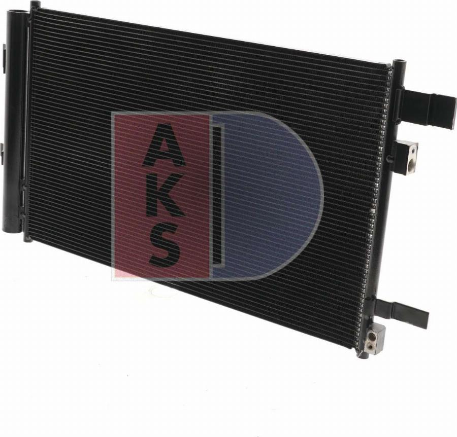 AKS Dasis 352024N - Конденсатор, кондиціонер autocars.com.ua