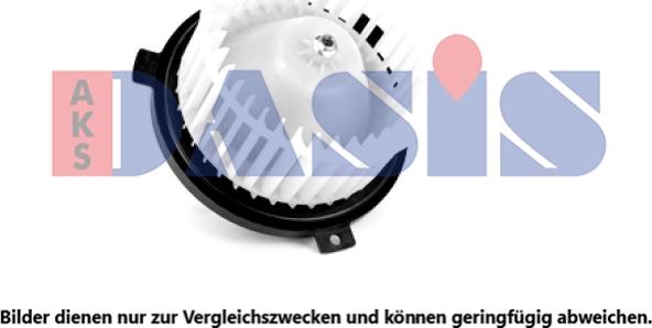 AKS Dasis 358011N - Вентилятор салону autocars.com.ua