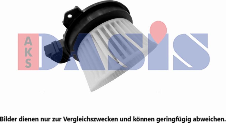 AKS Dasis 358027N - Вентилятор салону autocars.com.ua