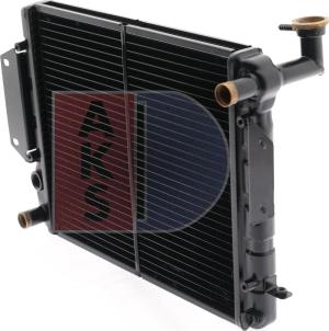 AKS Dasis 360330N - Радіатор, охолодження двигуна autocars.com.ua