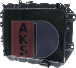 AKS Dasis 360430N - Радіатор, охолодження двигуна autocars.com.ua