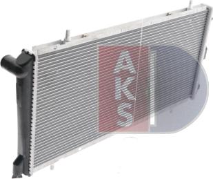 AKS Dasis 370006N - Радіатор, охолодження двигуна autocars.com.ua