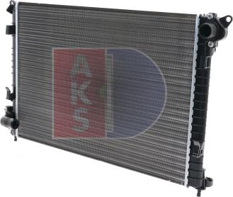 AKS Dasis 370039N - Радиатор, охлаждение двигателя autodnr.net