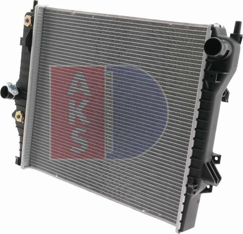 AKS Dasis 370042N - Радіатор, охолодження двигуна autocars.com.ua